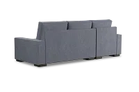 Edgewater Elevation Gray Left Chaise Sectional