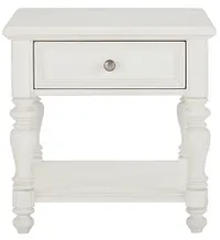 Savannah Ivory End Table