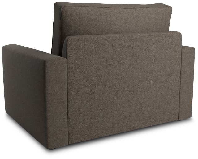 Siesta Elite Brown Fabric Memory Foam Sleeper
