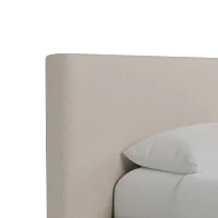 Grayton Gellar Brown 44" Upholstered Platform Bed