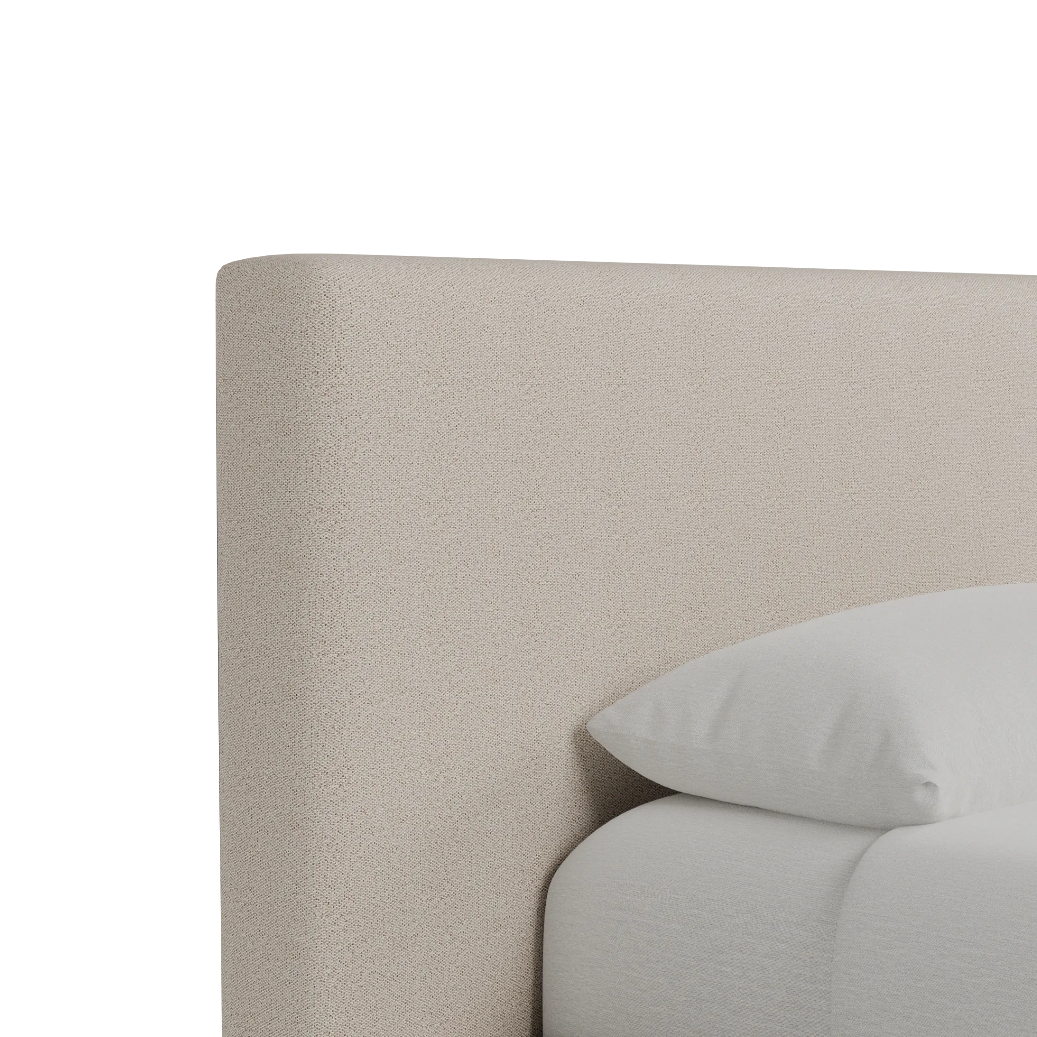 Grayton Gellar Brown 44" Upholstered Platform Bed