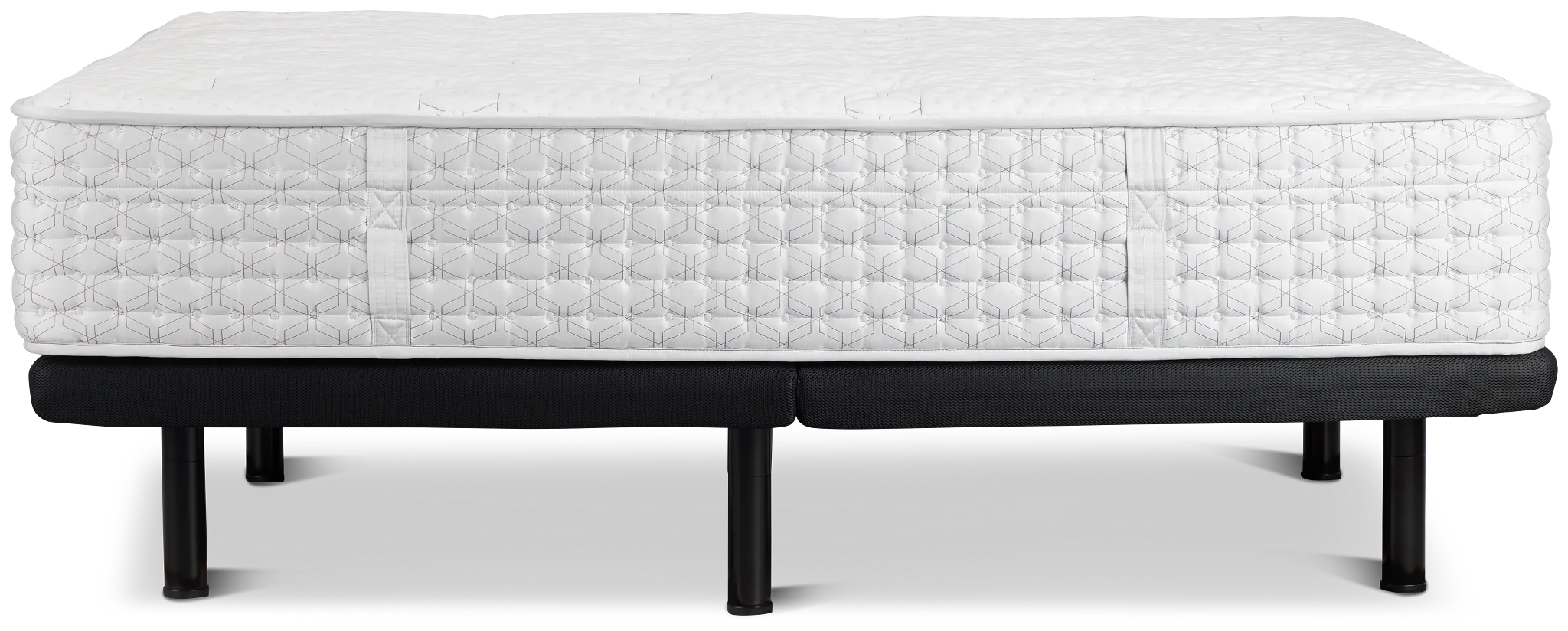 Aireloom Timeless Odyssey Streamline Firm Deluxe Adjustable Mattress Set