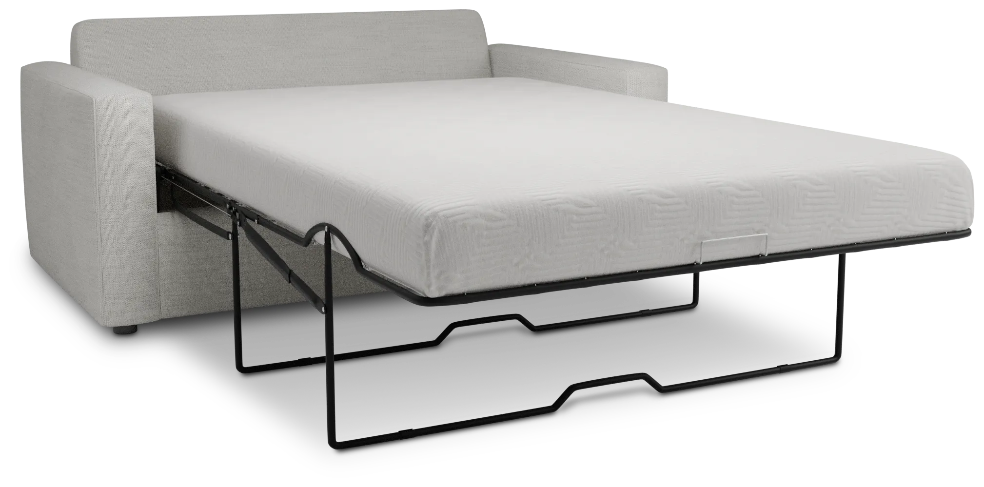 Siesta Maguire Ivory Fabric Memory Foam Sleeper