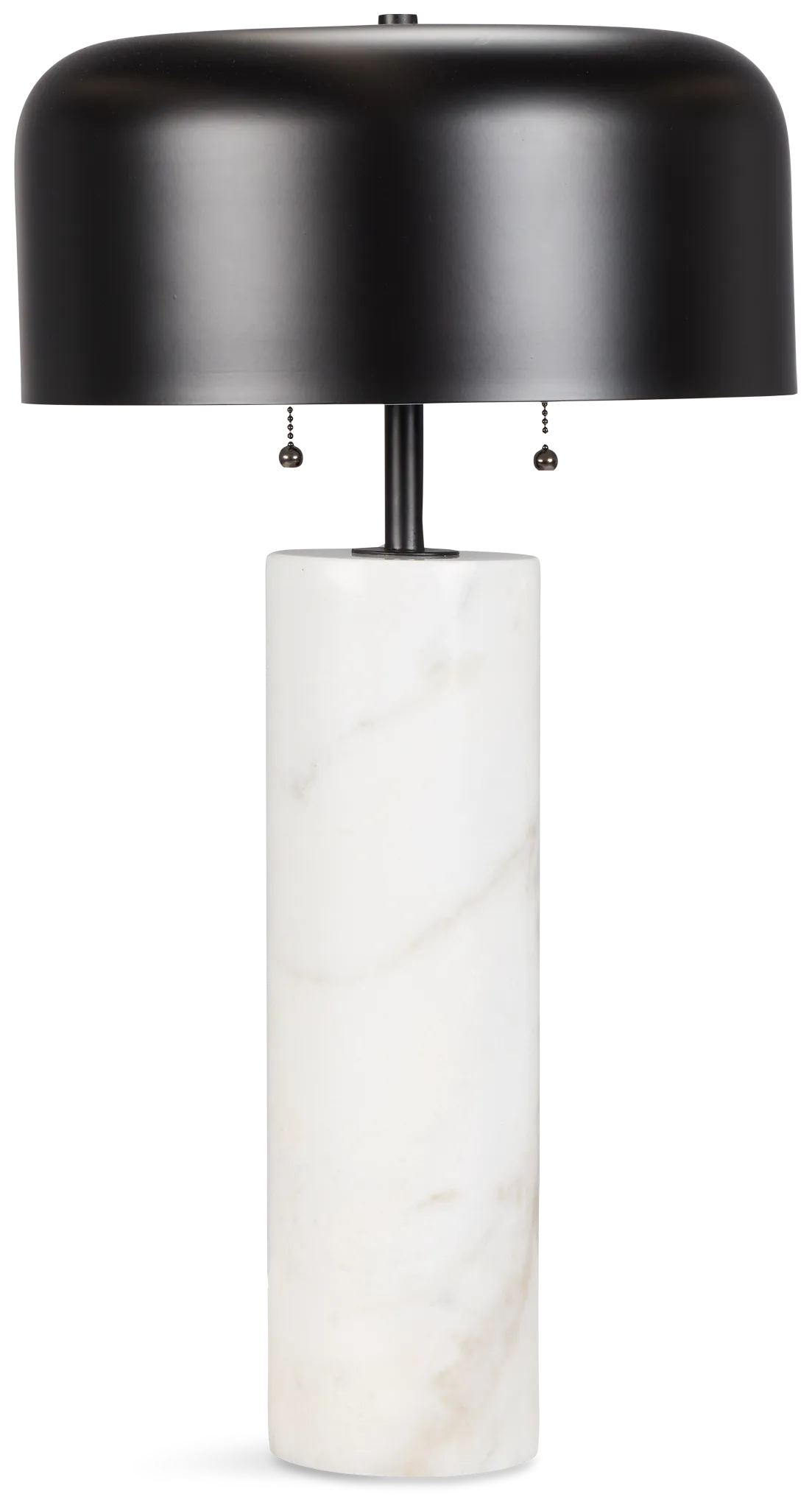 Bova Black Metal Table Lamp