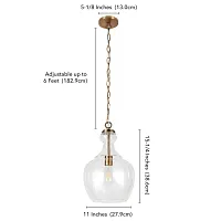 Aurlia Gold Glass Pendant