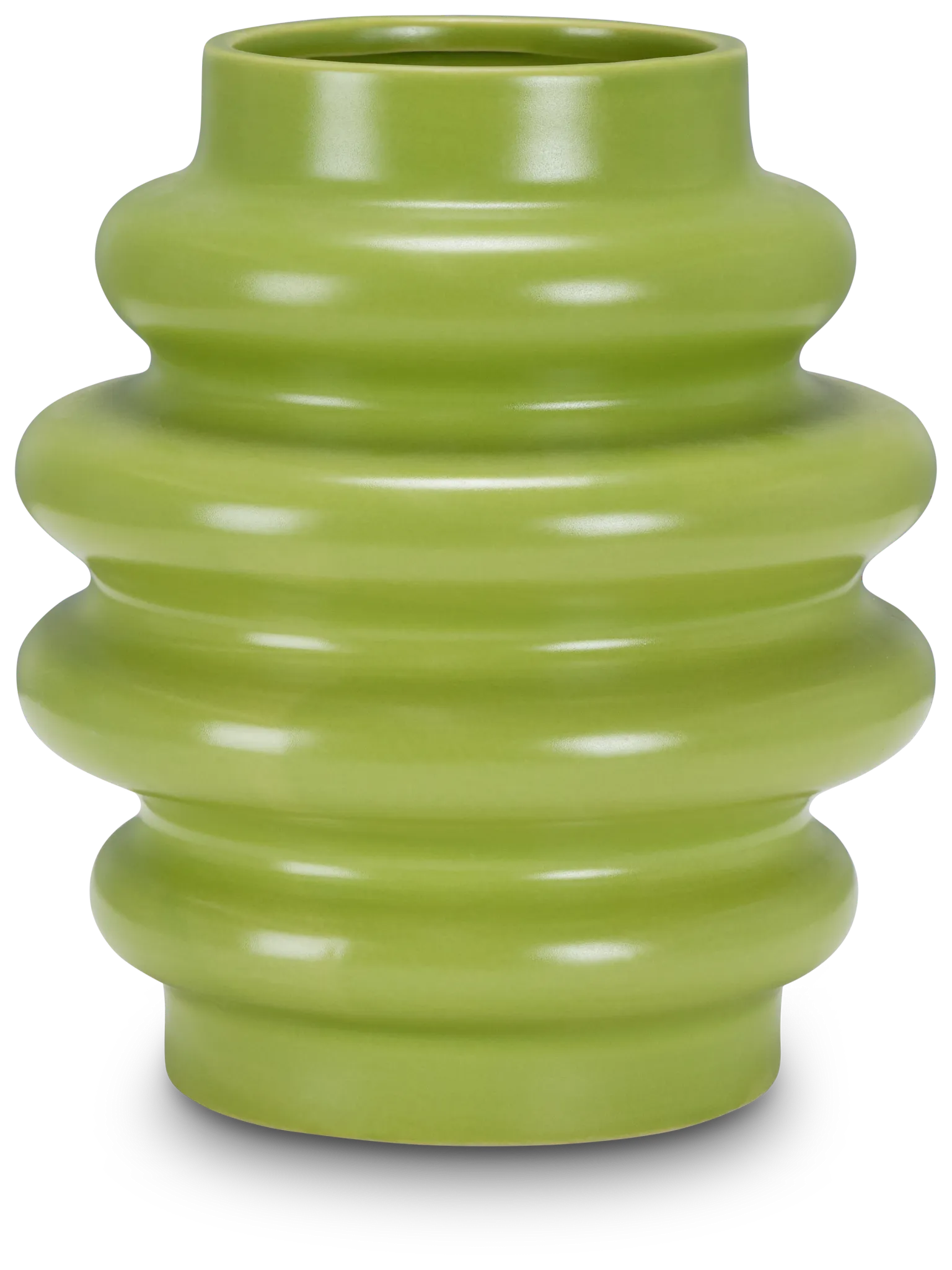 Flynn Green Small Vase