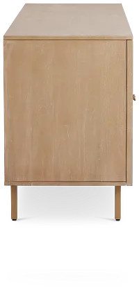 Sarta Light Tone Four-door Cabinet