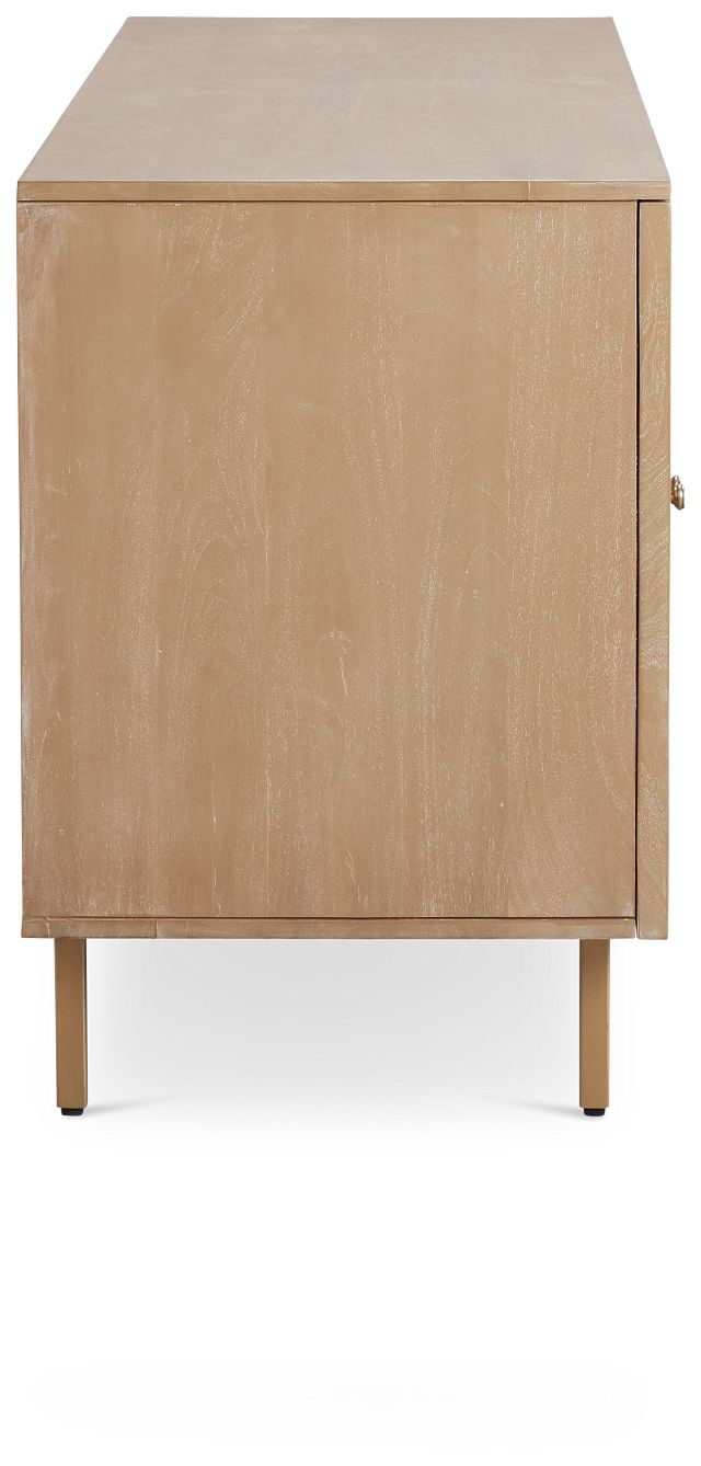 Sarta Light Tone Four-door Cabinet