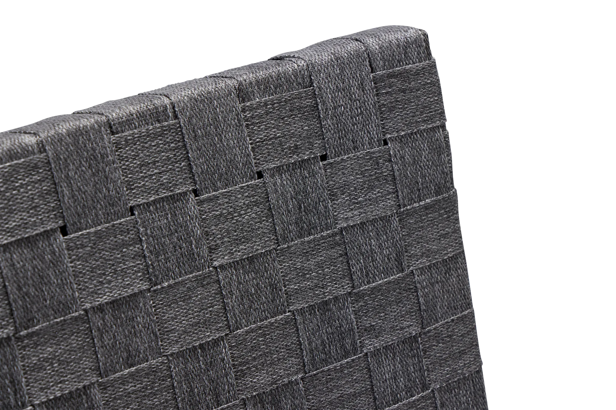 Barbados Light Gray Woven Side Chair