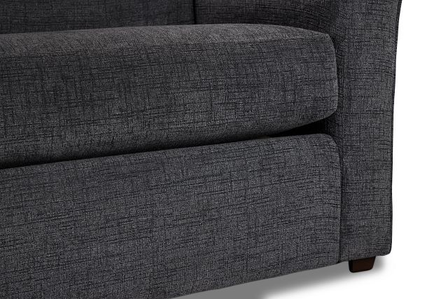 Maxie Dark Gray Micro Sofa