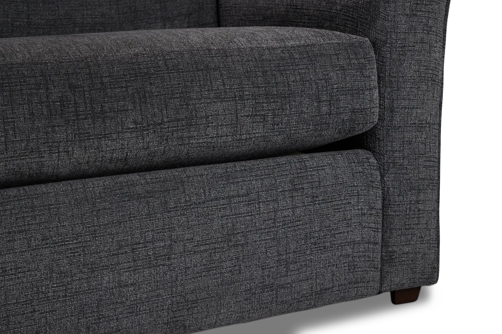 Maxie Dark Gray Micro Sofa Maxie Dark Gray Micro Sofa