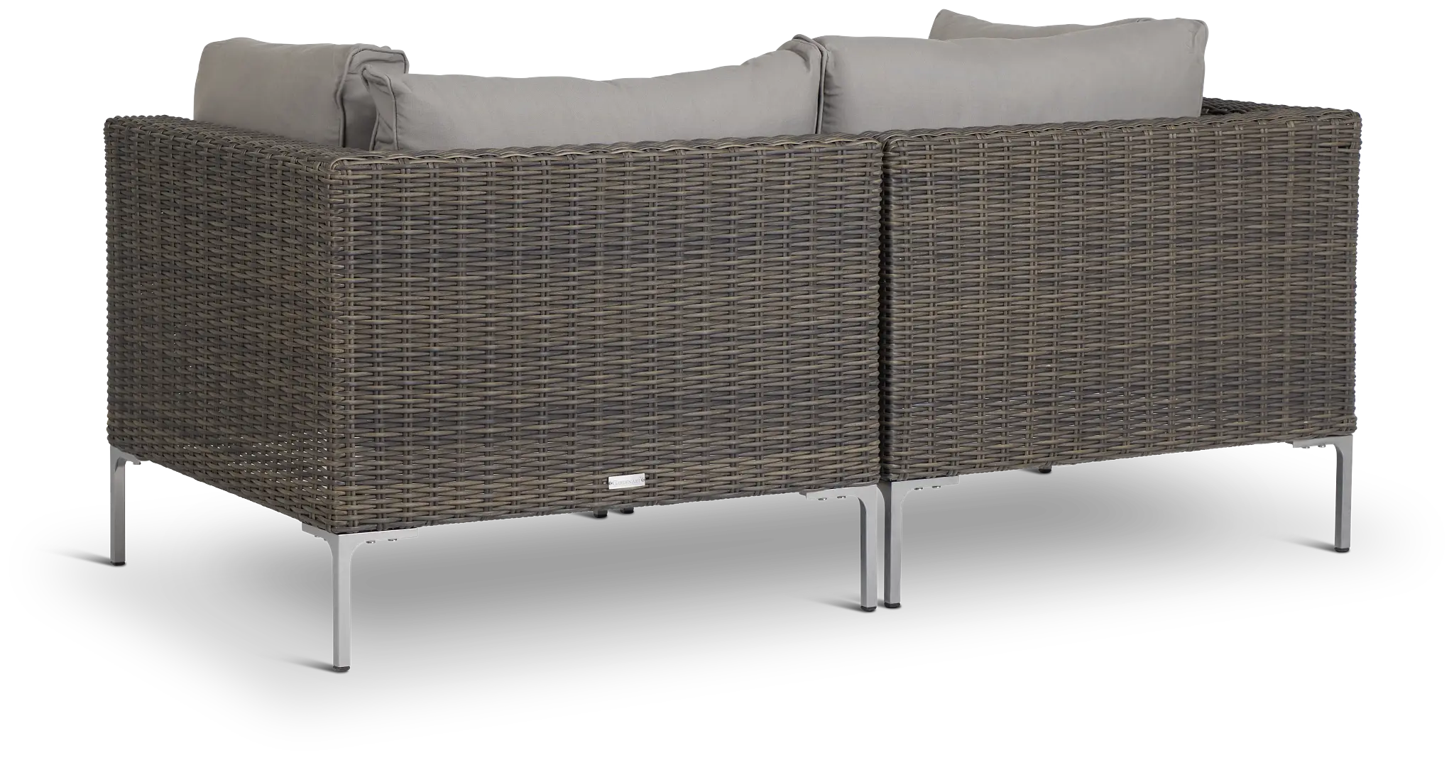 Tulum Gray Woven Modular Love Tulum Gray Woven Modular Love