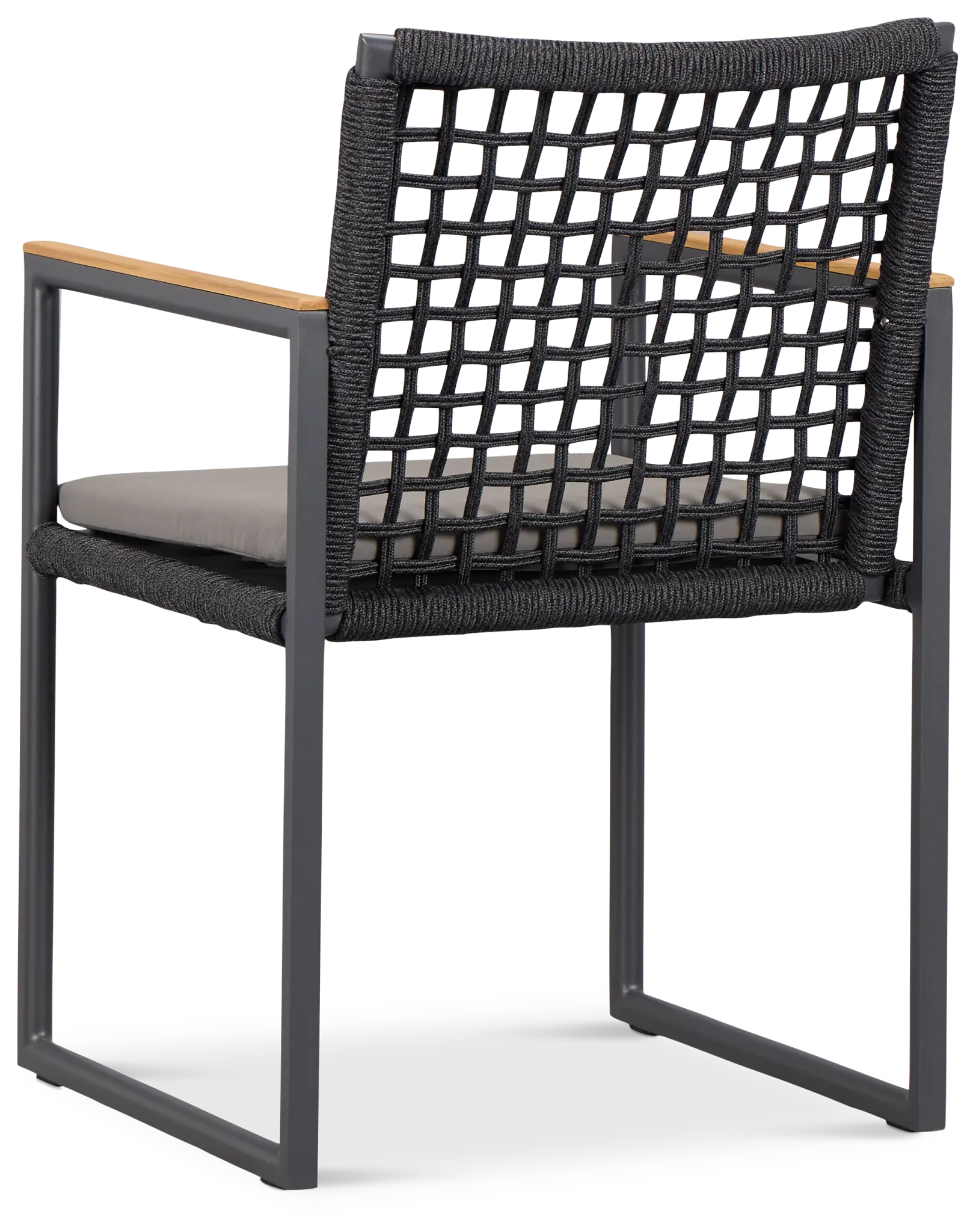 Sunrise Dark Gray Teak Arm Chair Sunrise Dark Gray Teak Arm Chair