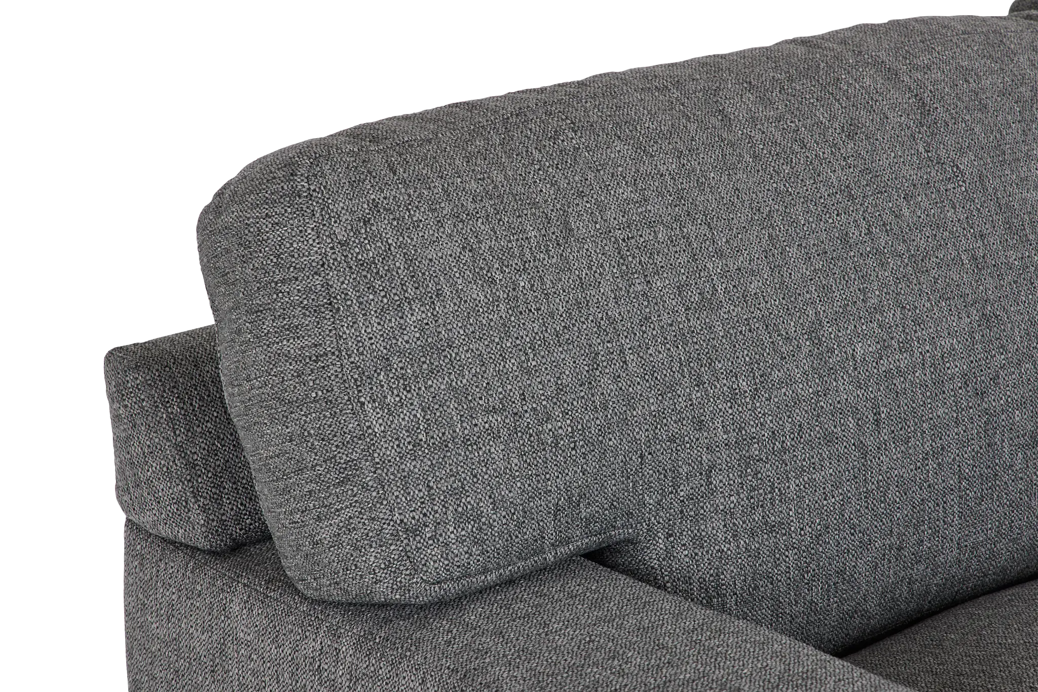 Veronica Dark Gray Down Small Two-arm Sectional Veronica Dark Gray Down Small Two-arm Sectional