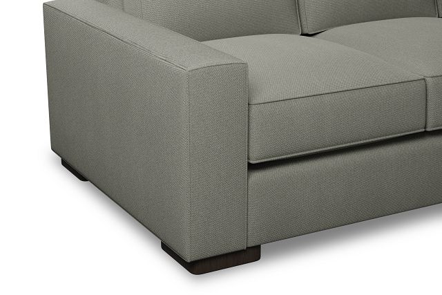 Edgewater Delray Pewter 84" Sofa W/ 3 Cushions