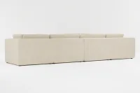 Destin Peyton Beige Fabric 6-piece Modular Sectional
