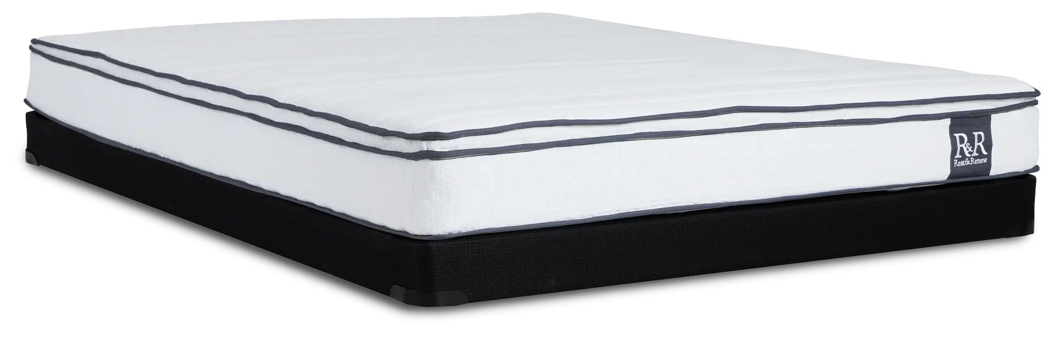 Rest & Renew By Zinus 8" Hybrid Low-profile Mattress Set Rest & Renew By Zinus 8" Hybrid Low-profile Mattress Set