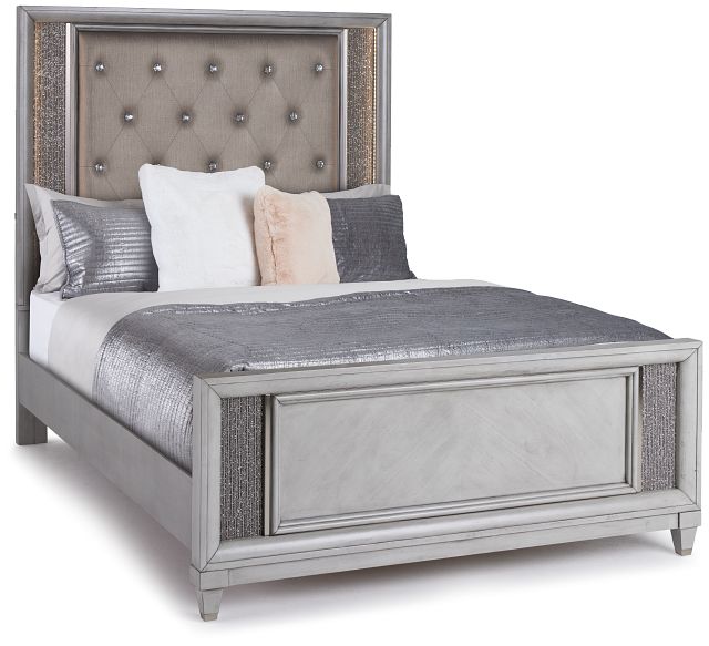 Viviana Silver Complete Bed (2)