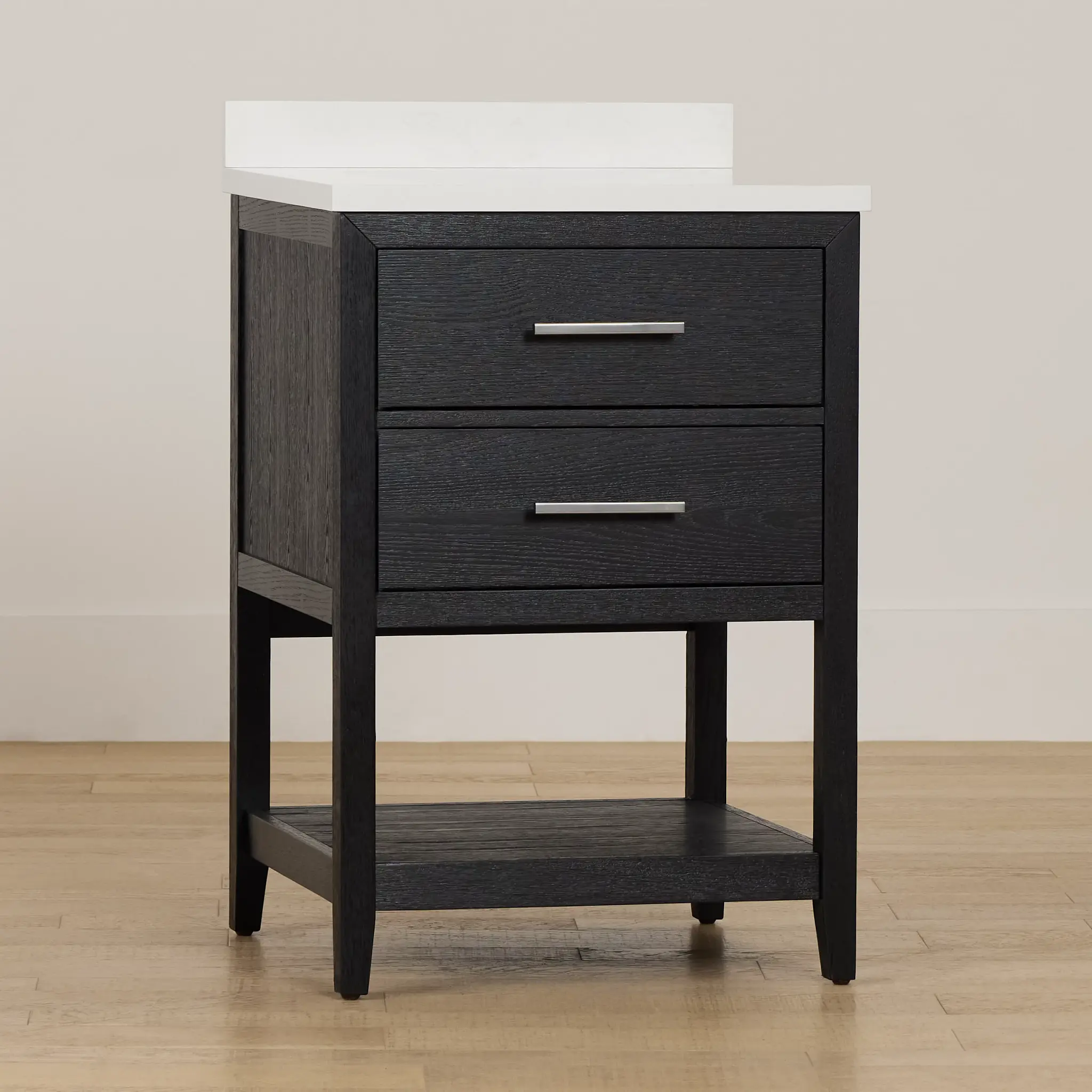 Alden Black 24" Single Bathroom Vanity Alden Black 24" Single Bathroom Vanity
