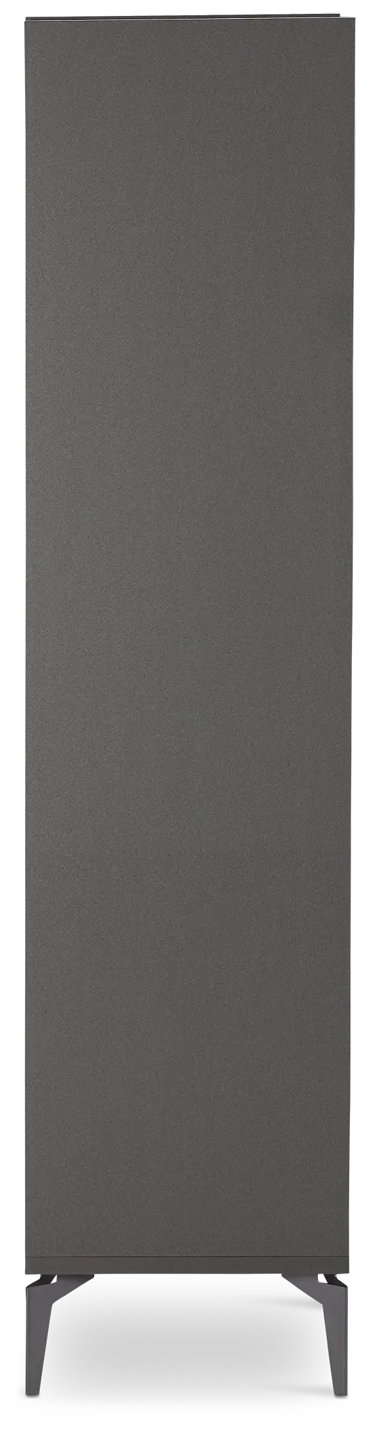 Oslo Gray 2-door Curio Oslo Gray 2-door Curio