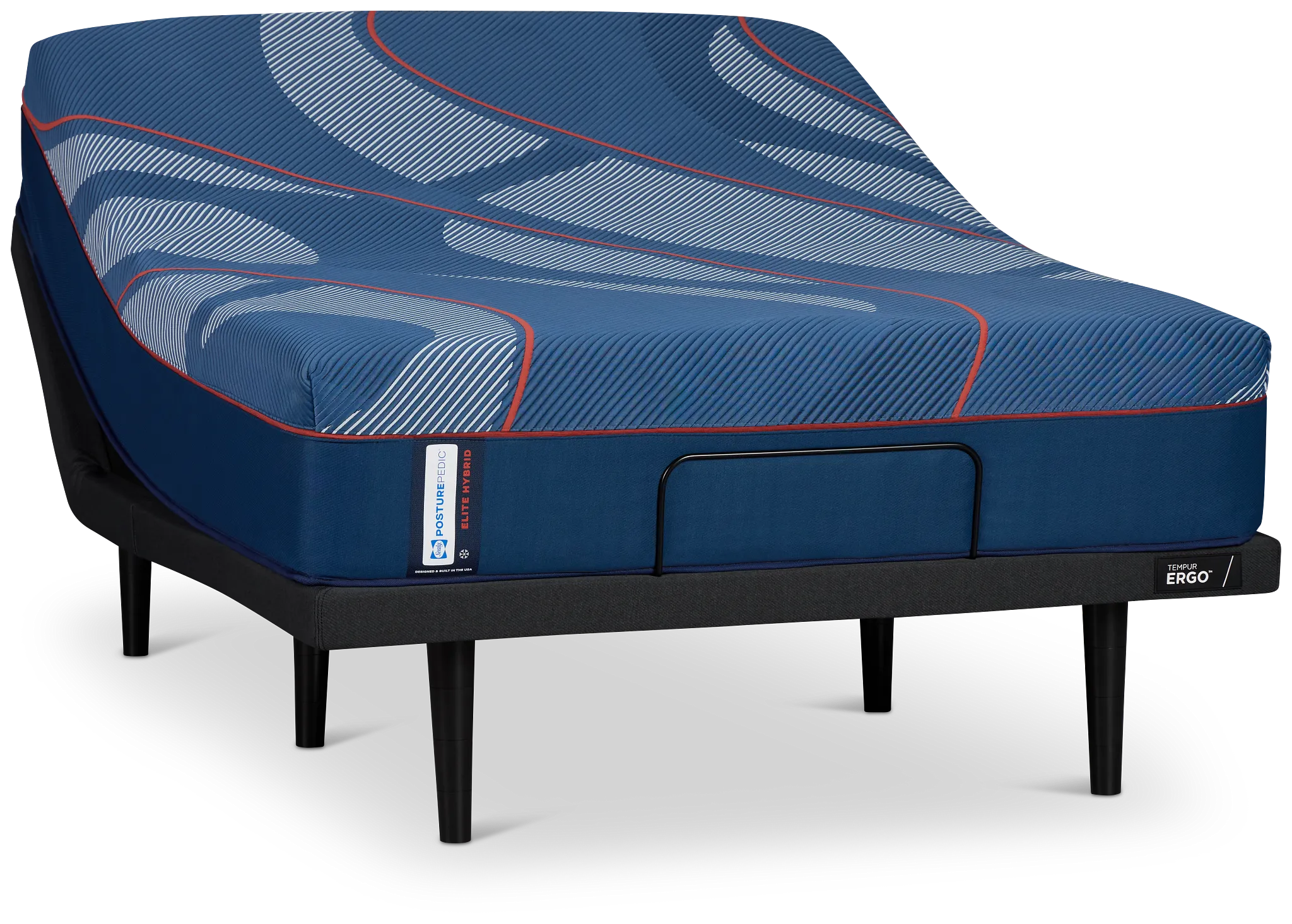Posturepedic Elite Spring Albany 2 Medium Ergo 3.0 Adjustable Mattress Set