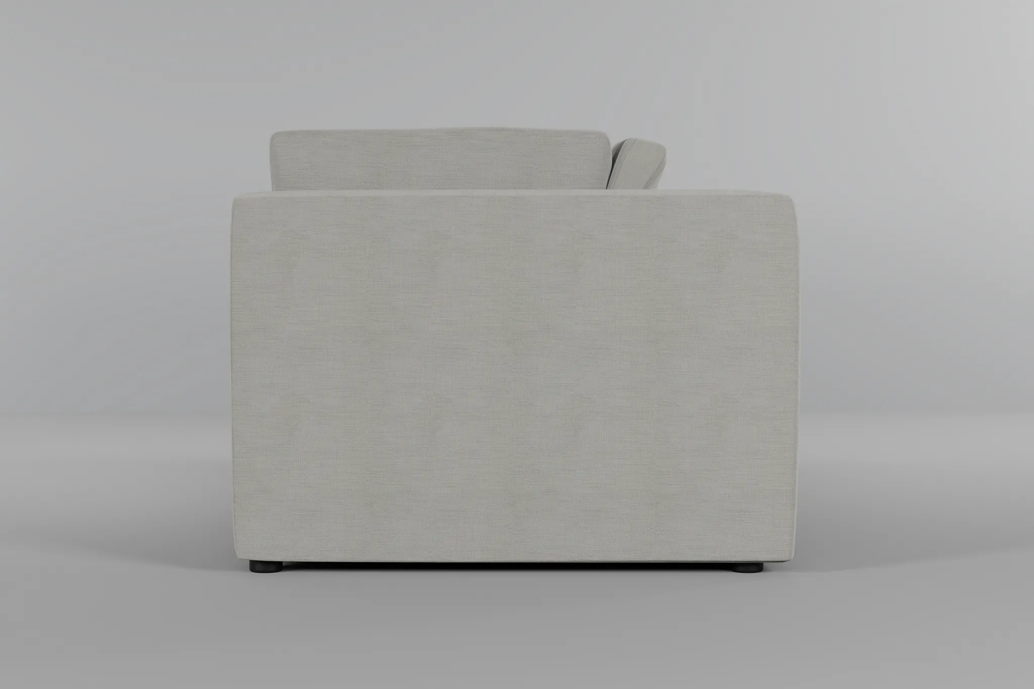 Destin Maguire Ivory Fabric 2-piece Modular Sofa