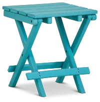 Cancun Aqua End Table