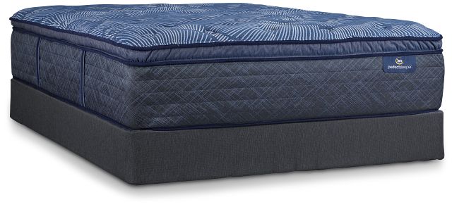 Serta Perfect Sleeper Cobalt Calm Plush Mattress Set