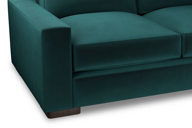 Edgewater Joya Teal Medium Two-arm Sectional