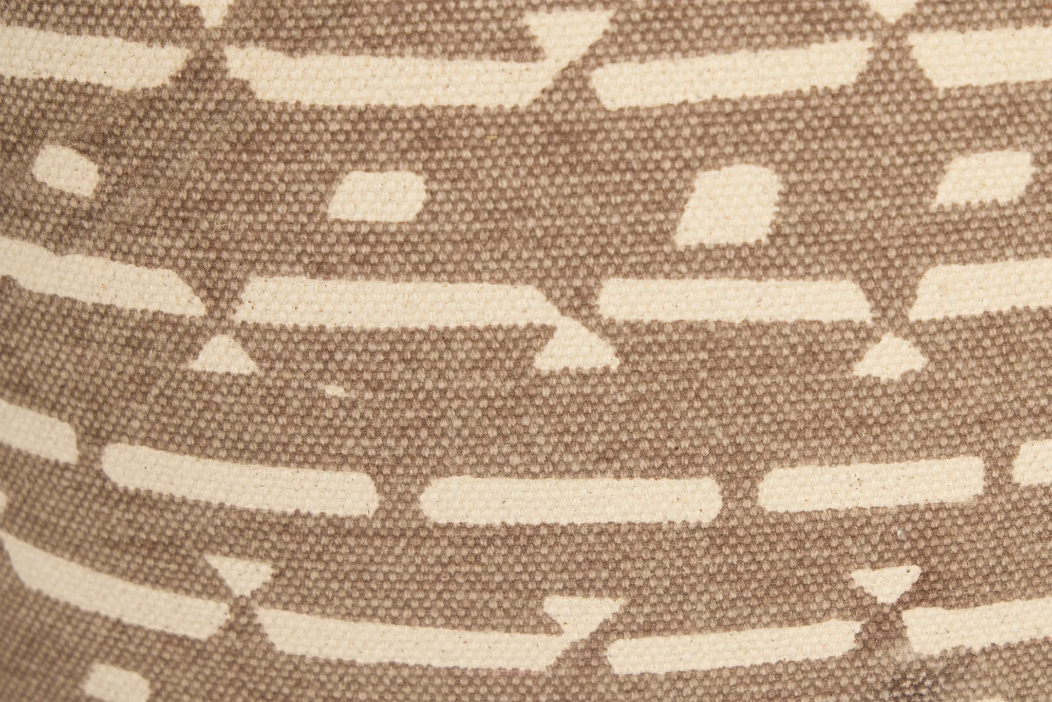 Pali Gray Accent Pouf