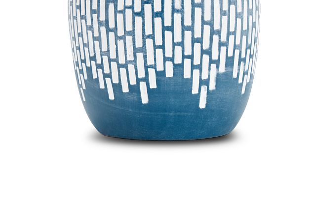 Zuma Dark Blue Medium Vase (2)