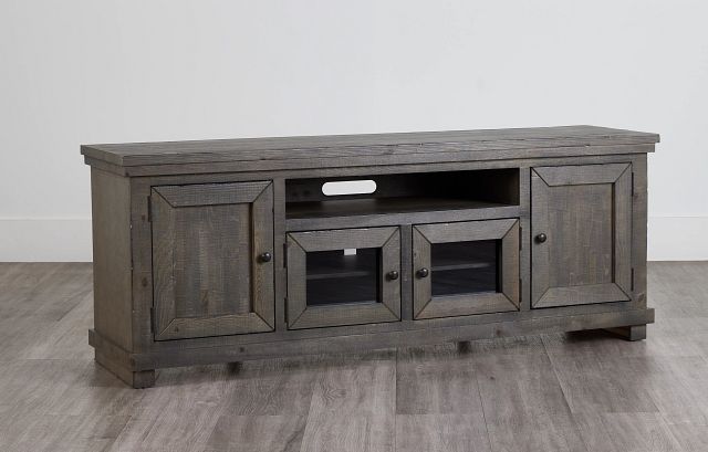Willow Gray 74" Tv Stand (2)
