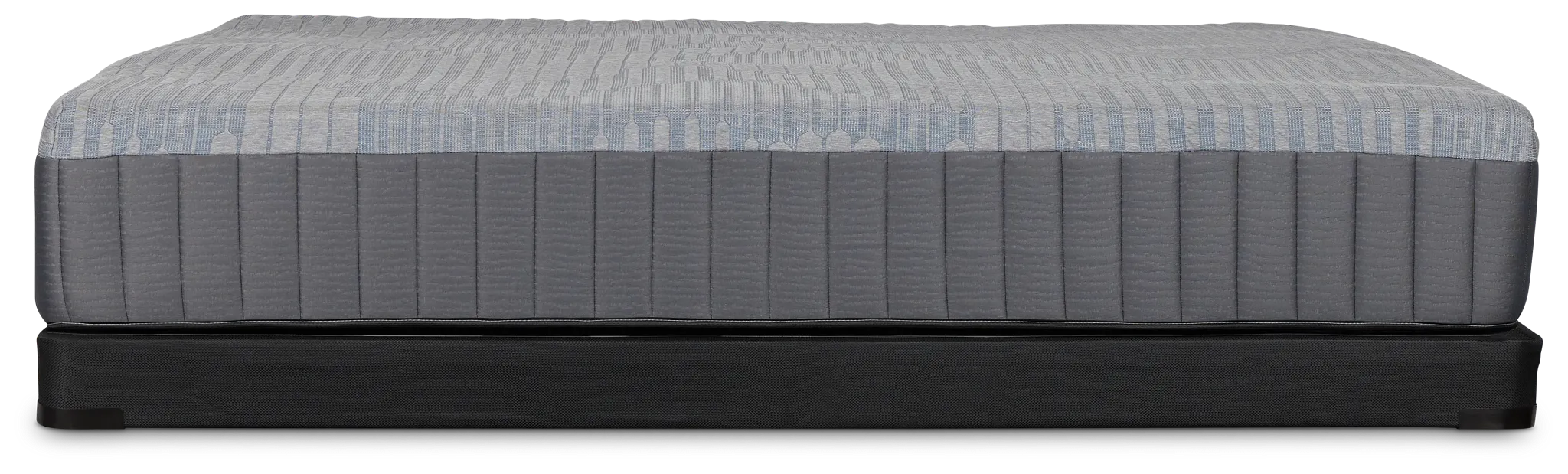 Kevin Charles By Sealy Hybrid Plush Low-profile Mattress Set