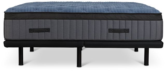 Kevin Charles By Sealy Reserve Lux Plush Deluxe Adjustable Mattress Set