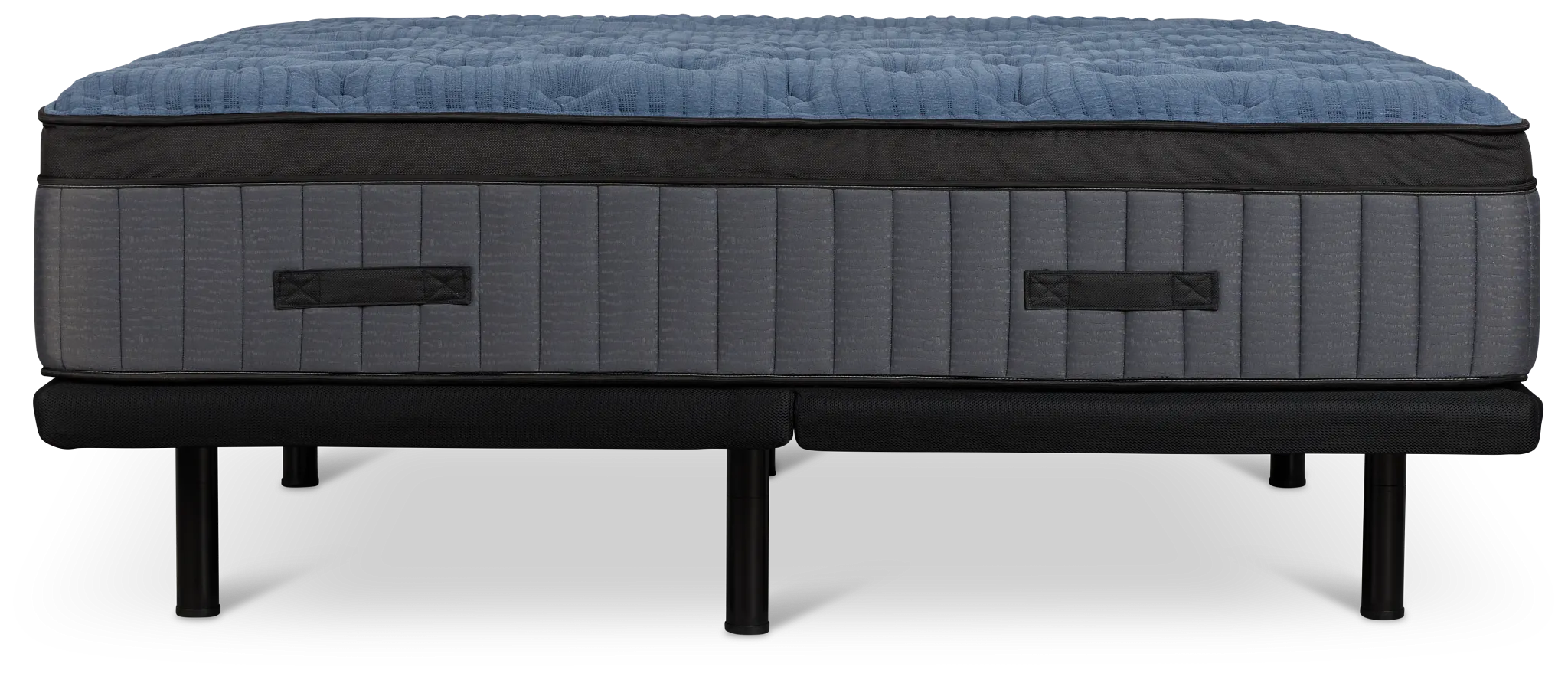 Kevin Charles By Sealy Reserve Lux Plush Deluxe Adjustable Mattress Set