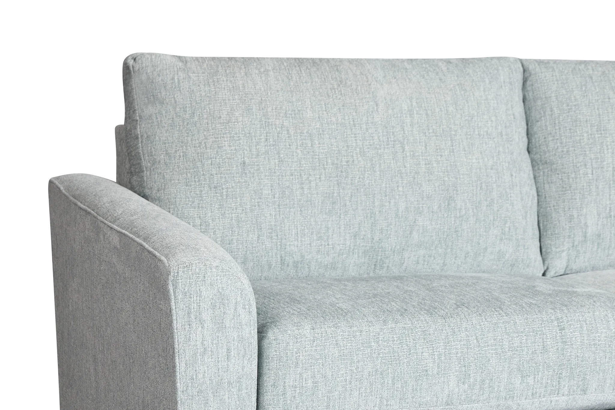 Shore Light Blue Fabric Sofa