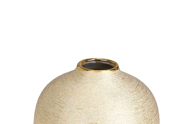 Lolan Gold Medium Vase