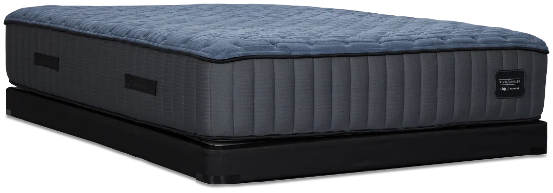 Kevin Charles By Sealy Reserve Lux Ultra Plush Low-profile Mattress Set