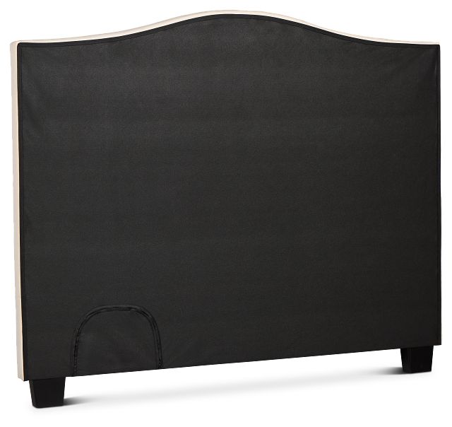 Dawson Beige Uph Platform Headboard