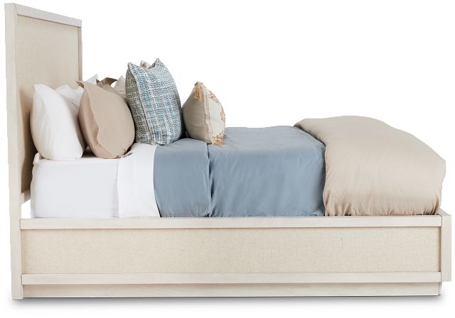 Marseilles Light Tone Panel Bed