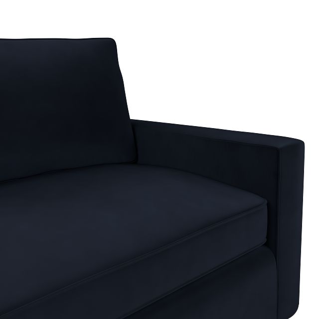 Siesta Joya Dark Blue Fabric Memory Foam Sleeper