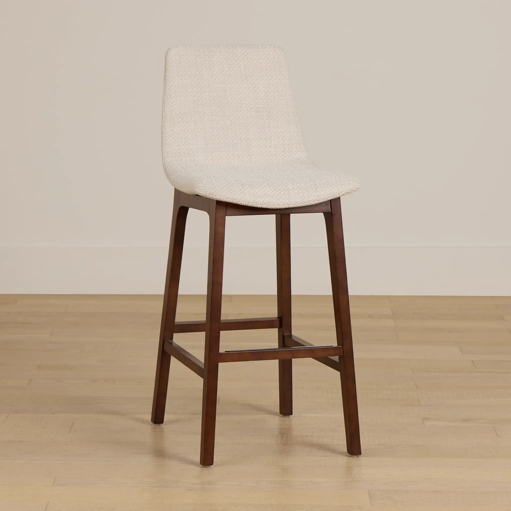 Hamilton Light Beige Fabric 30" Upholstered Barstool Hamilton Light Beige Fabric 30" Upholstered Barstool