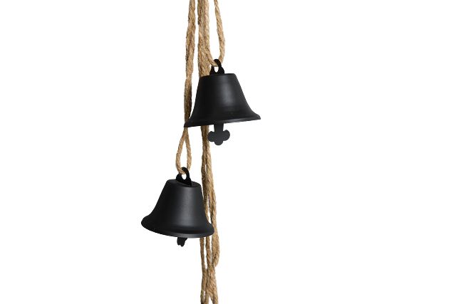 Bells Black Metal Tabletop Accessory