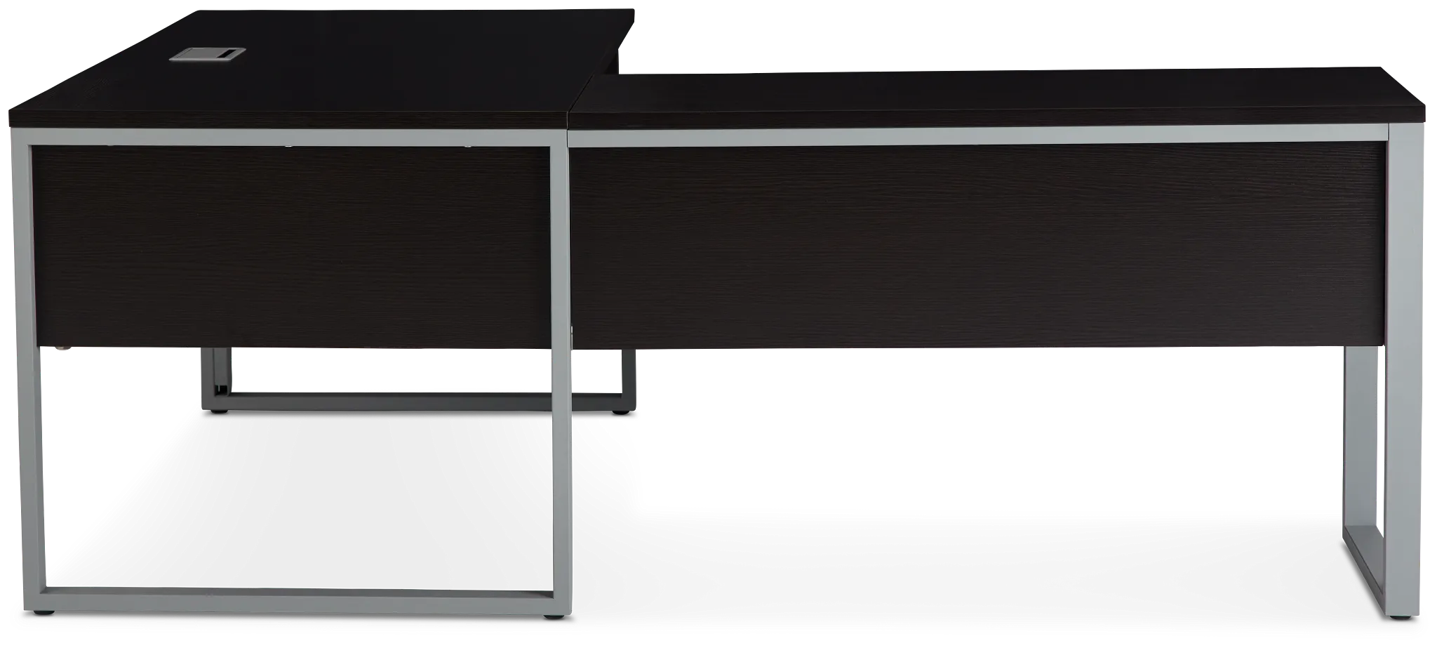 Clark Dark Tone 47" Return Desk