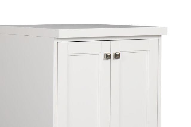 Newport White Door Cabinet