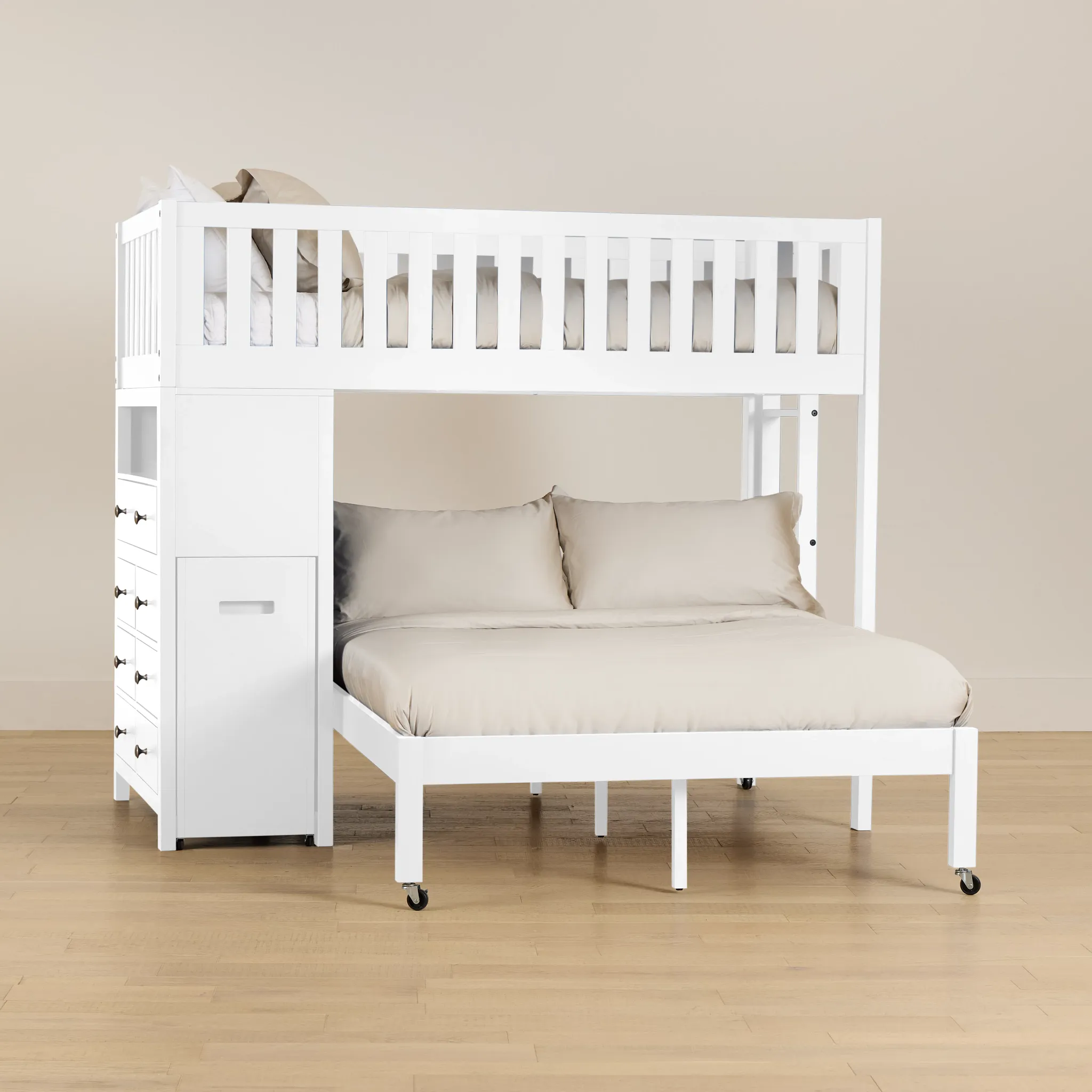 Charleston White Loft Bed