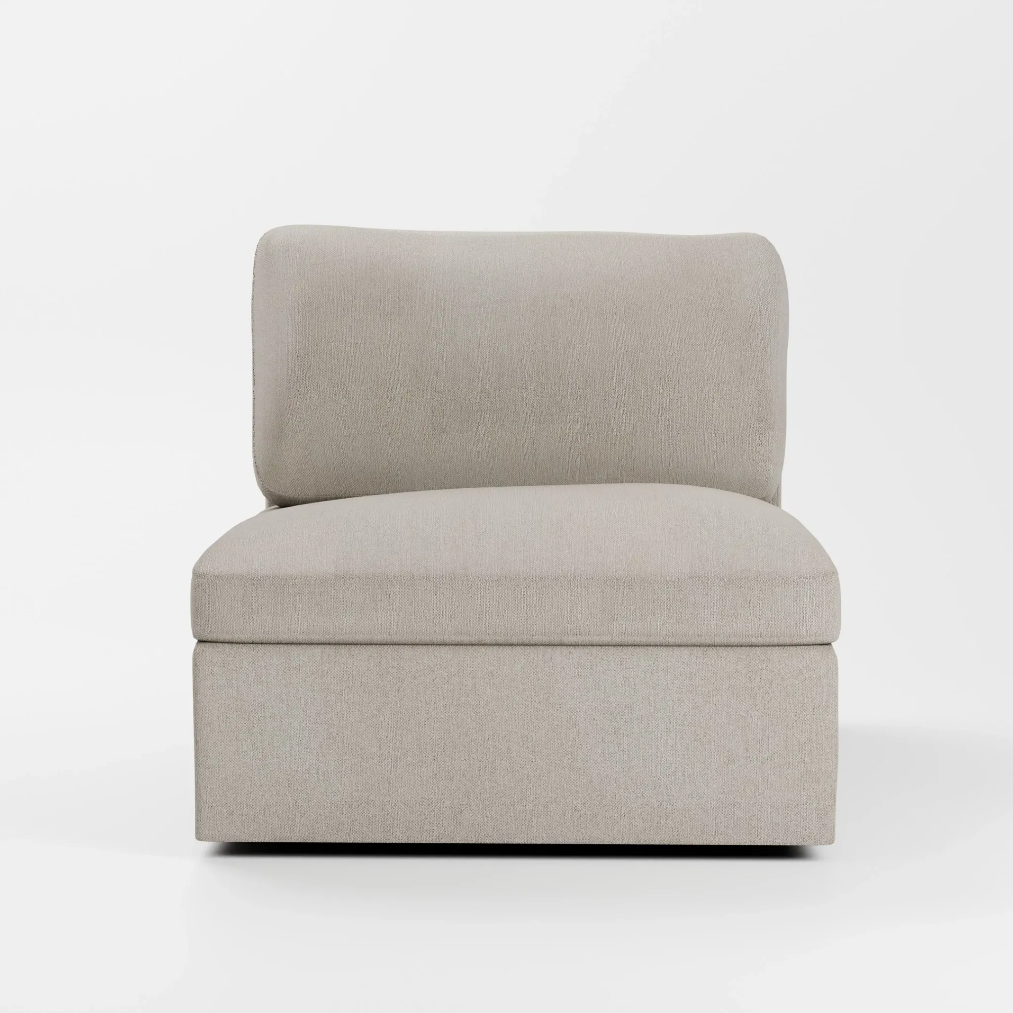 Destin Revenue Beige Fabric Swivel Chair