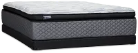 Kevin Charles By Sealy Signature Ultra Plush Low-profile Mattress Set