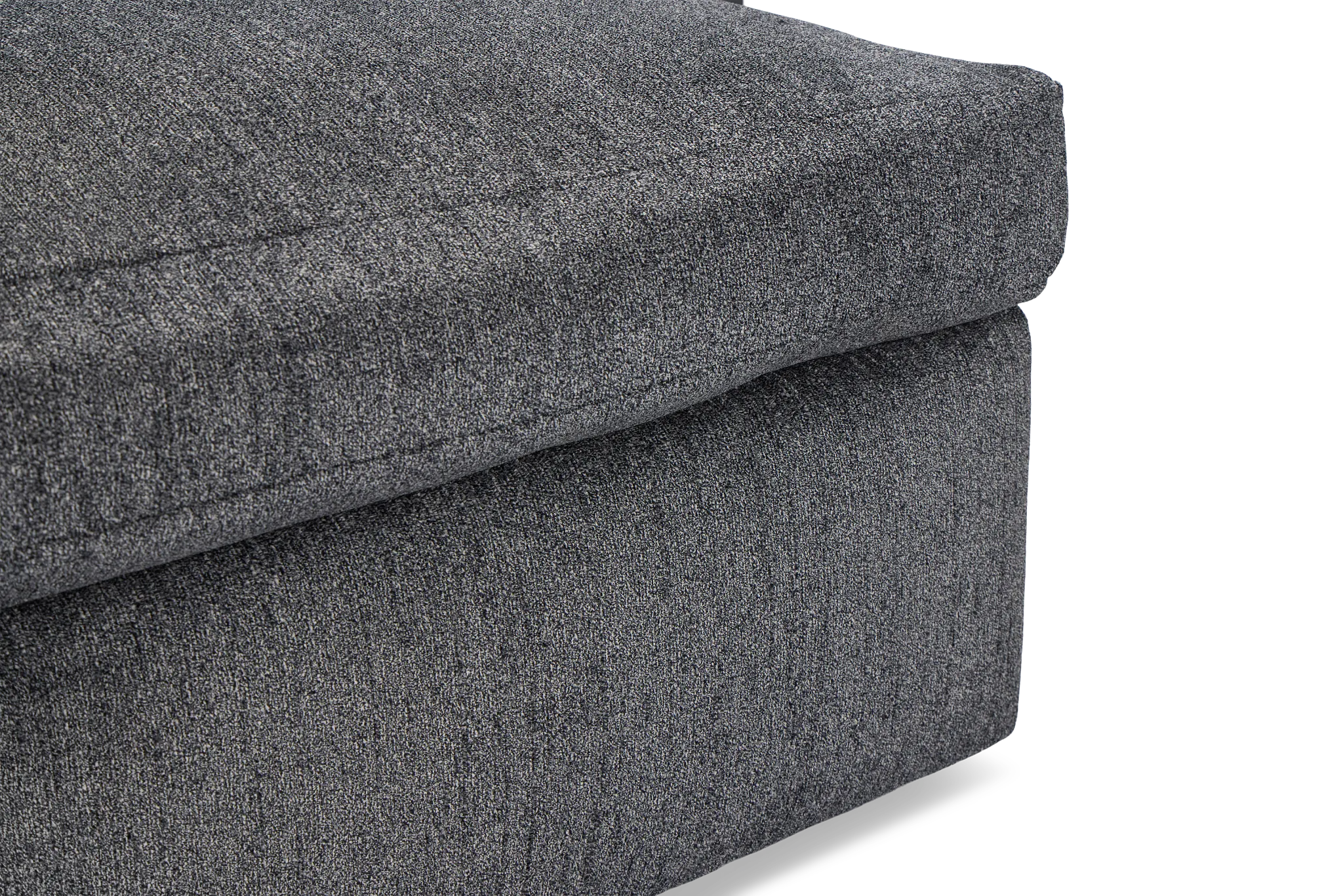 Stella Dark Gray Fabric Chaise