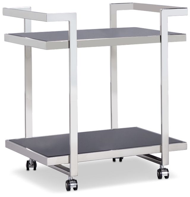 Arlo Black Bar Cart